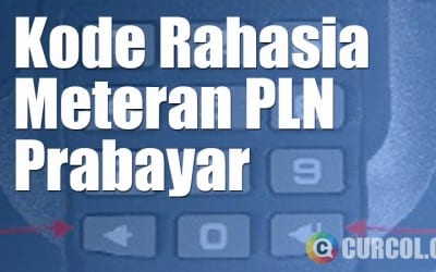 Kode Rahasia PLN Prabayar Kode Rahasia PLN Prabayar