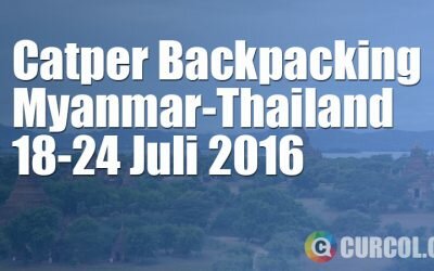 Catper Backpacking Ke Myanmar-Thailand 18-24 Juli 2016