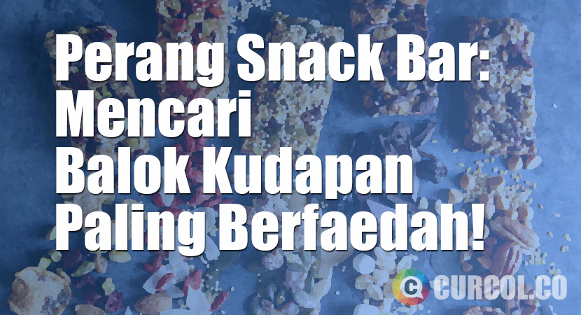 Adu Snack Bar: Mencari Balok Kudapan Paling Berfaedah 