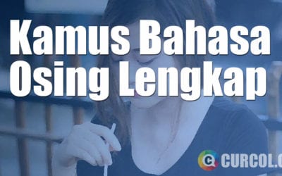 Kamus Bahasa Osing Lengkap Kamus Bahasa Osing Lengkap