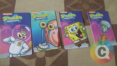 Koleksi kartu Spongebob Squarepants Pineapple Arcade saya