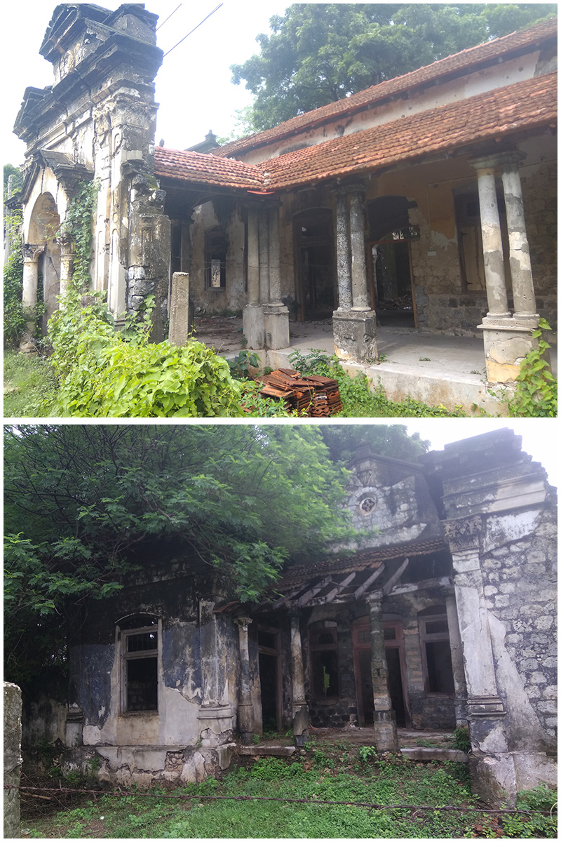 Bangunan terbengkalai dekat old kancheri