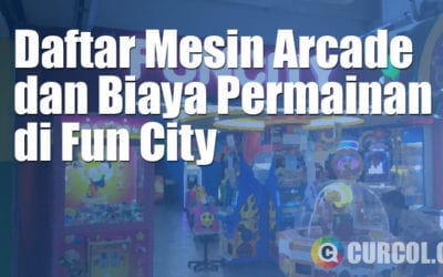 Harga Tiket Wahana dan Mesin Permainan di Fun City Harga Tiket Wahana dan Mesin Permainan di Fun City