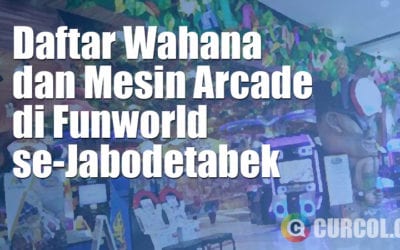 Daftar Wahana dan Mesin Arcade Tiket di FunWorld se-Jabodetabek (Dan Harga Permainannya) Daftar Wahana dan Mesin Arcade Tiket di FunWorld se-Jabodetabek (Dan Harga Permainannya)