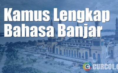 Kamus Bahasa Banjar Lengkap Kamus Bahasa Banjar Lengkap