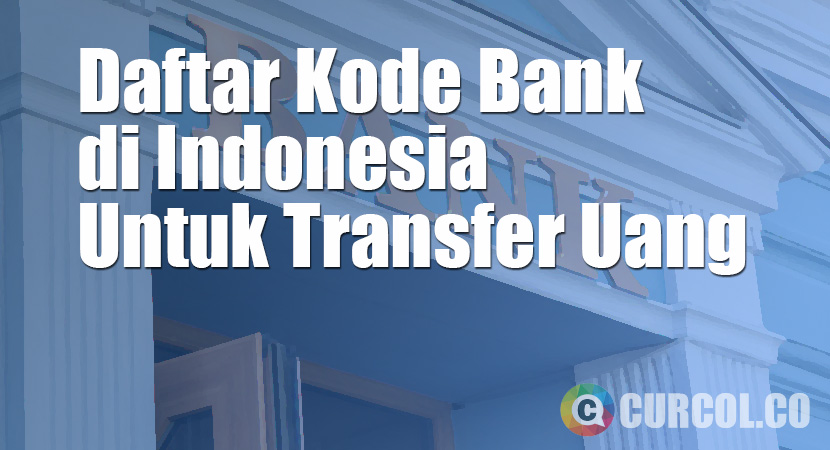 Daftar Kode Bank di Indonesia Untuk Transfer Uang