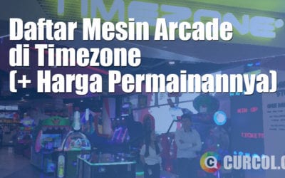 Daftar Mesin Arcade Di Timezone (Dan Harga Permainannya) Daftar Mesin Arcade Di Timezone (Dan Harga Permainannya)