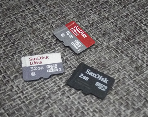 Beberapa memory card