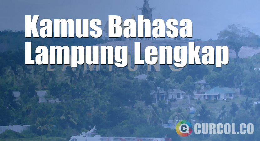 Kamus Bahasa Lampung Lengkap