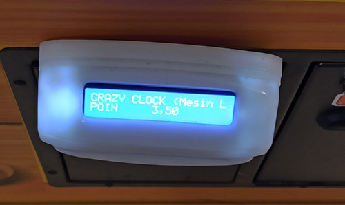 gesekan crazy clock