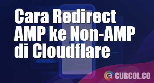 redirect amp non amp cloudflare