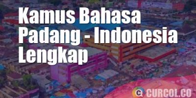 Kamus Bahasa Padang 
