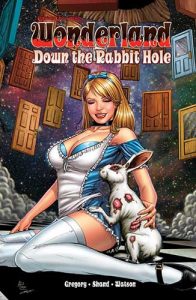 cover komik wonderland down the rabbit hole