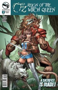 cover komik oz reign of the witch queen #4
