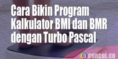 Yuk Bikin Program 2-in-1 Kalkulator BMI dan BMR Dengan Bahasa Pascal
