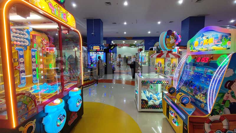 penampakan beberapa mesin arcade di kidcity trans icon mall surabaya 1