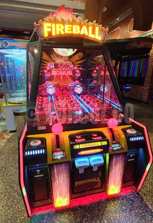 penampakan mesin arcade fireball