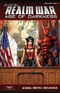 cover komik realm war age of darkness volume 1