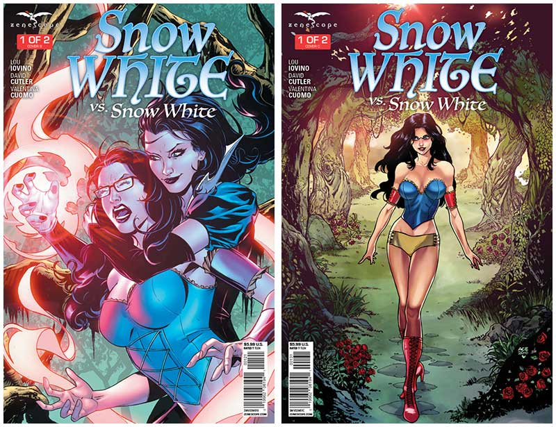 cover varian komik snow white vs snow white