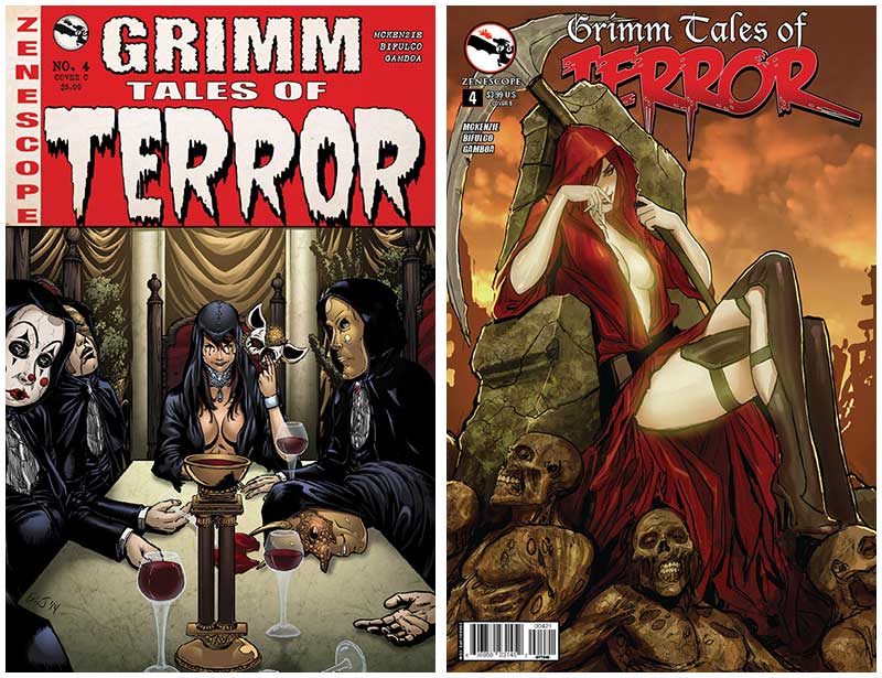 varian cover komik grimm tales of terror 4