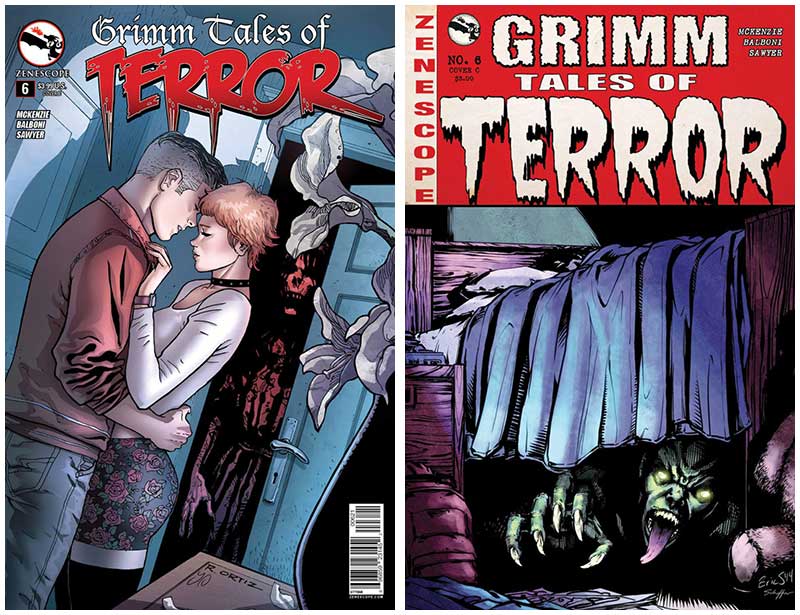 varian cover komik grimm tales of terror 6