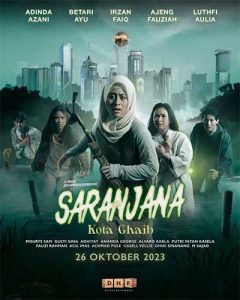 poster film saranjana kota ghaib 2023
